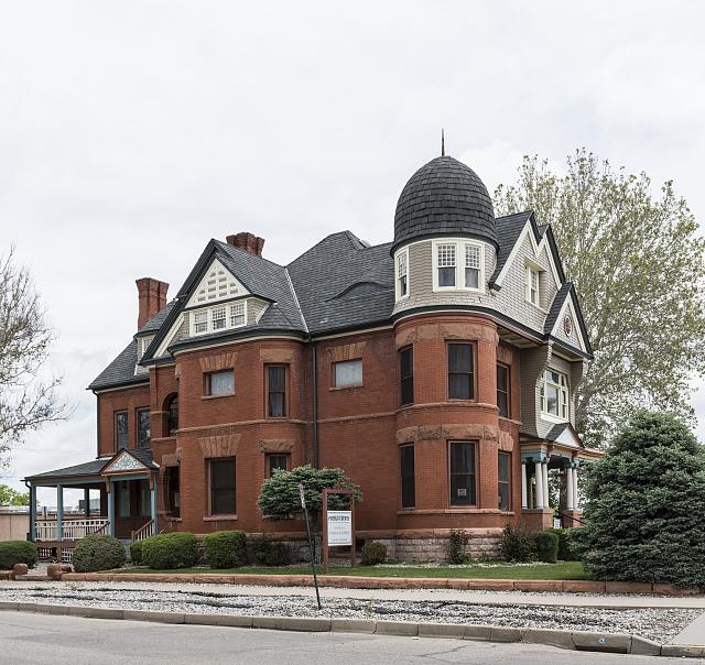 The Bowen Mansion, as of 2015 the home of the Pueblo County Office of Planning and Development in Pueblo, Colorado