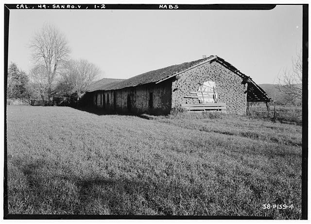 2.  Historic American Buildings Survey 1936 VIEW FROM NORTHWEST - Carrillo Adobe, Santa Rosa, Sonoma County, CA