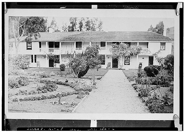 2.  Historic American Buildings Survey General Kirkpatrick, Photographer From Collection of Baroness Kirkpatrick Original: About 1891 Re-photo: September 1940 VIEW FROM SOUTH - Francisco Sanchez Adobe, Linda Mar Boulevard & Adobe Drive, Pacifica, San Mateo County, CA