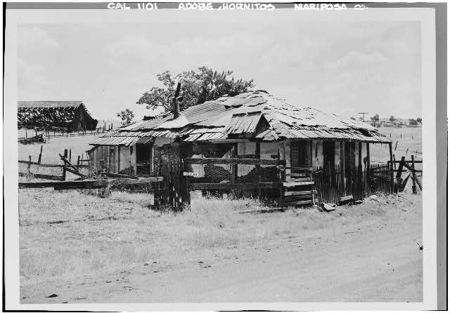 Adobe House, Hornitos, Mariposa County, CA